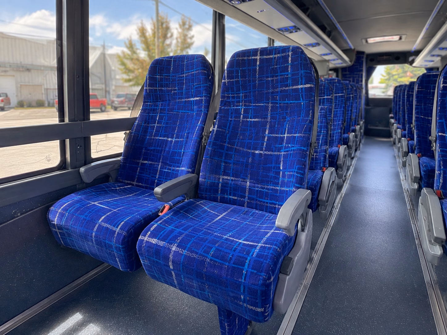 blaine corporate event transportation onboard seating
